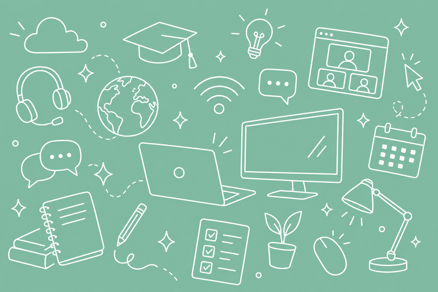 Infografik zu Remote-Lernen und digitalen Arbeitsfähigkeiten